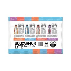 BODYARMOR LYTE Sports Drink Variety Pack Bottles, 12 fl. oz., 24 pk.