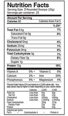 FDC NUTRITION Organic Rice Protein Powder 2.2 LBS (Unflavored)