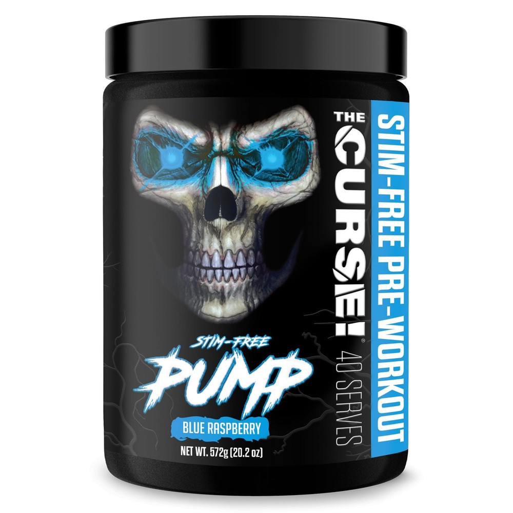 Jnx Sports The Curse Pump Pre – Pre Oxide Booster Blue Raspberry 40 Servings