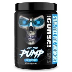 Jnx Sports The Curse Pump Pre – Pre Oxide Booster Blue Raspberry 40 Servings