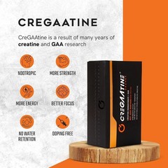 CreGAAtine Micronized Creatine Monohydrate + GAA | Increase Strength No Water…