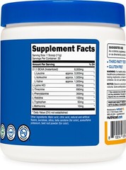 Nutricost EAA Powder 30 Servings (Peach Mango) – Essential Amino Acids
