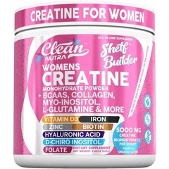 Clean Nutra Creatine for Women with BCAA Collagen & Crucial Vitamins Premium