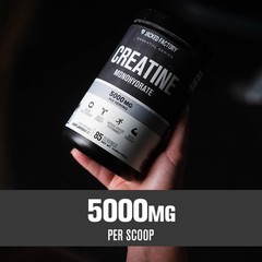 Jacked Factory Creatine Monohydrate Powder 85 Servings (Pack of 1), No Color