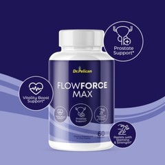 Flowforce Max- Prostate Support- 4 Bottles- 240 Capsules