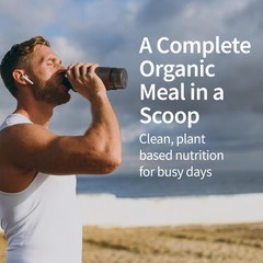 Organic Vegan Meal Replacement Shake 20g Protein 150 Calories Vanilla 17oz