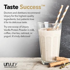 Unjury Whey Protein Powder | Vanilla | 21g 100% 14.8 Ounce (Pack of 1)