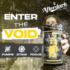 Afterdark Inhuman Void Pre-Workout Powder Enhanced Mind-Muscle Connection