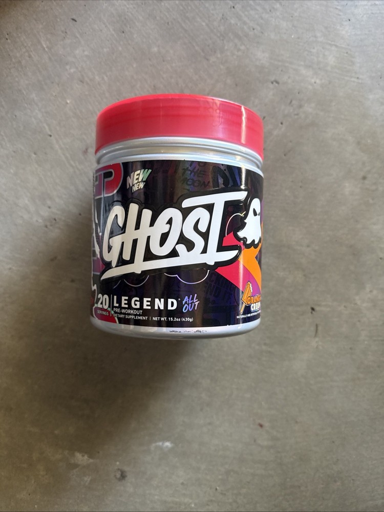 Ghost Legend All Out V2 Pre-Workout Powder Orange Cream – 20 Servings –