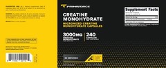 Primaforce Creatine Monohydrate Capsules – 240 240 Count (Pack of 1)