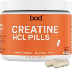 New bod Creatine Hydrochloride Supplement for Men&Women- 75 Servings Exp.07/2028