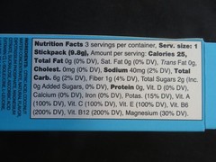 Prime Blue Raspberry Topical Punch 6 Hydration+ Sticks Packets Zero Sugar Added