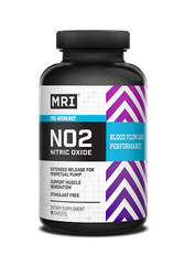 MRI Performance NO2 Nitric Oxide Pre Workout Pump 90 caps BUILD MUSCLE – SALE