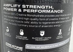 MuscleTech Platinum 100% Creatine Monohydrate Unflavored 400 g Exp 8/11/2028-US