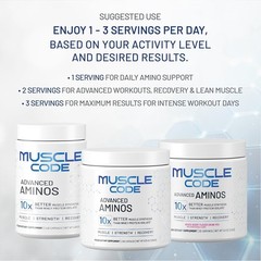 NAUTILUS Muscle Code Essential Amino Acid Capsules – Muscle Synthesis & Repair &