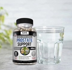 Kaya Naturals Prostate Support – Saw Palmetto, Potent 60 Count (Pack of 1)