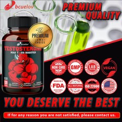 Panax Ginseng 120 Capsules-Testostero Booster, Muscle Health – US