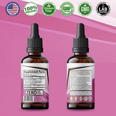Unicorn Rider Energy Support Booster Drops Tincture For Women 3 Bottles 6 oz