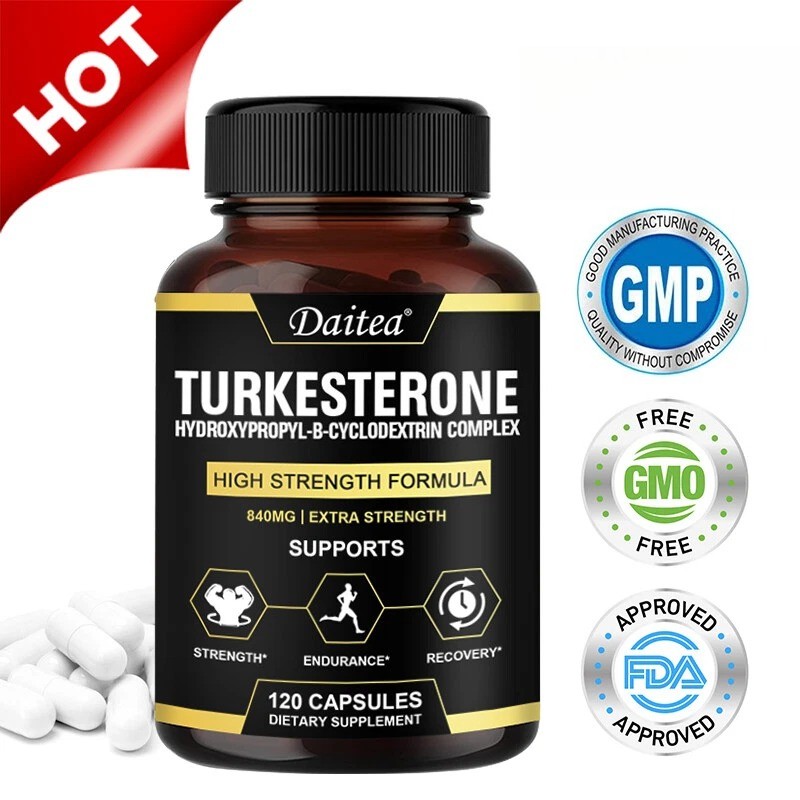 Energy Boost Supplement Improve Physical Fitness Muscle Health 120 Capsules US