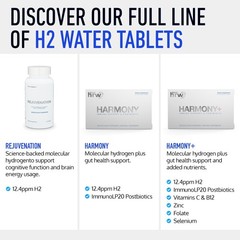 Rejuvenation Molecular Hydrogen Water Tablets: 12 ppm H2, Patented, USA Made,…