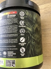 HYDE® Nightmare Intense Pre-Workout Lightning Lemon 30 Servings Exp: 06-2026