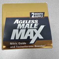 Ageless Male Max Total Testosterone and Nitric Oxide Booster – 120 Caplets