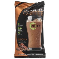 High Protein Iced Coffee, Mocha, 12 Packets, 1.09 oz (31 g) Each