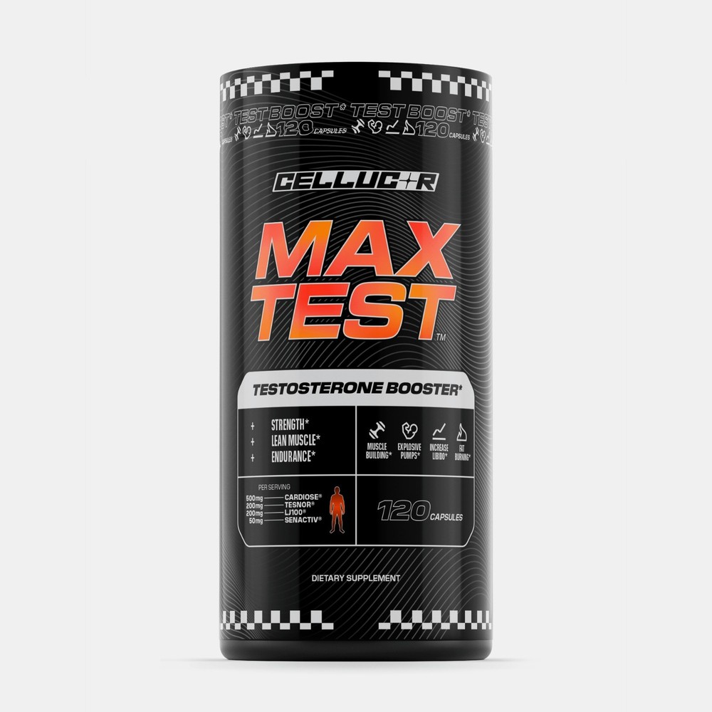 Cellucor® – Max Test Testosterone Booster – 120 Capsules (30 Days) P6
