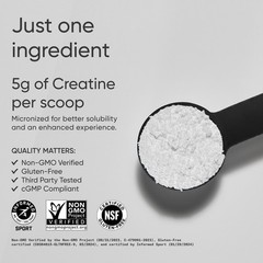 Creatine Monohydrate – Gain Lean Muscle, Improve Performance and Strength (300g)