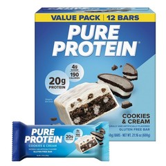 Pure Protein Chocolate Peanut Butter Bars – 20g Protein, Gluten Free