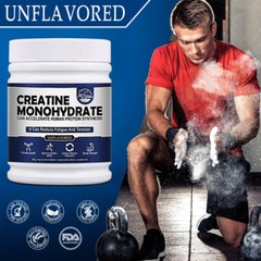 100% Pure Creatine Monohydrate™ Powder, Unflavored, 250 Gram – 50 Servings