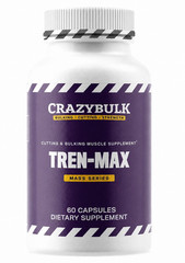 CRAZYBULK TREN-MAX | Natural Anabolic Body Building Supplement Pack of 3