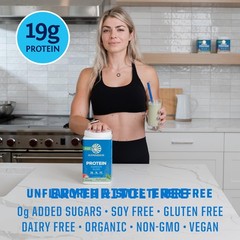 Vegan Organic Protein Powder Plantbased | BCAA Amino Acids Hemp Seed Soy Free…