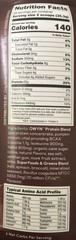 OWYN Only What You Need Chocolate Protein 2.2 Lb Plant Based Greens Vegan Nongmo