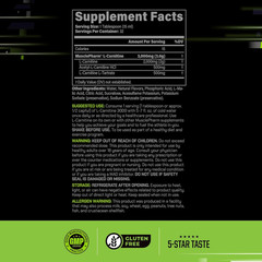 MUSCLEPHARM SELECT L-CARNITINE 3000 Stimulant-Free Liquid Energy 32 Servings