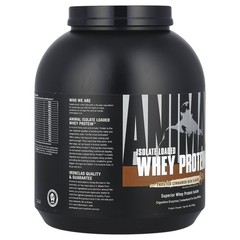 Universal Nutrition Animal Whey Isolate Loaded Protein Powder – 54 Servings