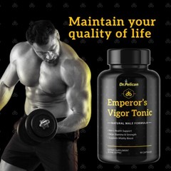 Emperors Vigor Tonic-Bodybuilding & Mens Health Support-12 Bottles-1080 Capsules