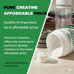 Creatine Monohydrate Powder 5000mg – 5 Grams Per Serving