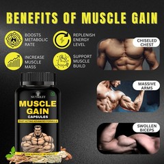 Advanced Bodybuilding Supplement | 60 Capsules | Energy Support Muscle Mass Gain