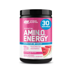 Optimum Nutrition Essential Amino Energy Hydration Plus Focus Powder, Watermelon