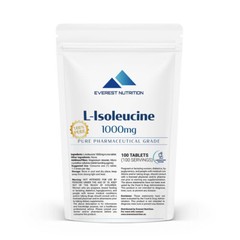 L-Isoleucine 1000mg Tablets Amino Acids BCAA ANTICATABOLIC