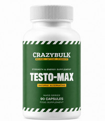 CrazyBulk Testo-Max Testosterone Booster – Bodybuilding Muscle Growth