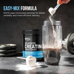 5g Micronized Creatine Monohydrate – Ultra-Pure, Easy-Mix Formula | 60 Servings