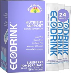EcoDrink Multivitamin Energy Powder Drink Mix – Electrolytes Antioxidants Nutri