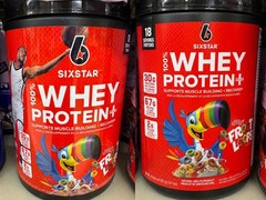 Two Six Star 100% Whey 30G Protein Plus Froot Loops Flavor 3.62lbs Exp 11/2028