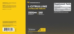 PrimaForce L-Citrulline 2500mg, 240 Tablets, 120 Servings