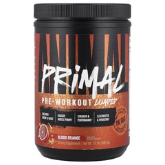 Primal™ Pre-Workout Loaded, Blood Orange, 17.07 oz (502.5 g)