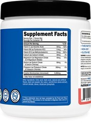 Nutricost Creatine Monohydrate + Hydration Watermelon Flavored, 30 Servings