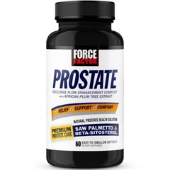Force Factor Prostate – Prostate Support w/ Beta-Sitosterol & Saw Palmetto