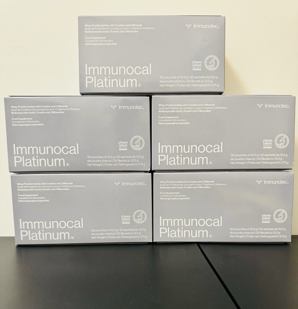 Immunotec: Immunocal platinum 5 boxes (150 Pouches)